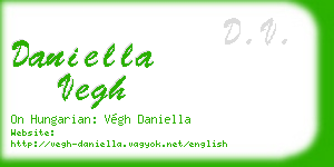 daniella vegh business card